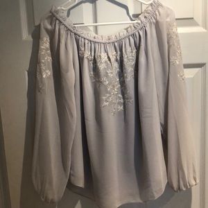 Light Gray Blouse
